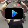 Seated Two Arm Overhead Cambered Bar Extensions